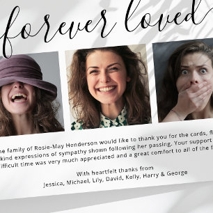 Forever Loever 3 Photo Merci funéraire