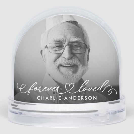 Forever Loever Moderne Calligraphie Script 2 Photo (Arrière)