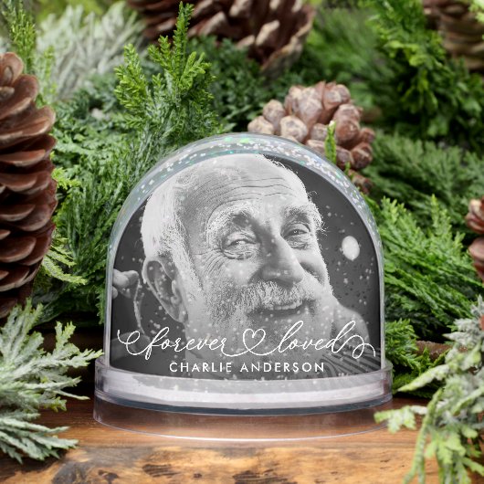 Forever Loever Moderne Calligraphie Script 2 Photo (Hiver)