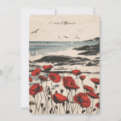 Forever Love by the Sea Wedding Invitation (Dos)