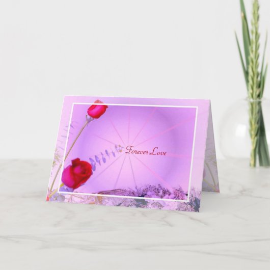 Forever Love - Carte Saint-Valentin (Devant)