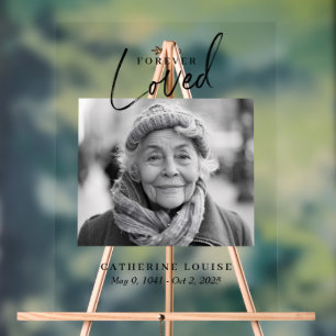 Forever Love Celebration of Life Funeral Welcome