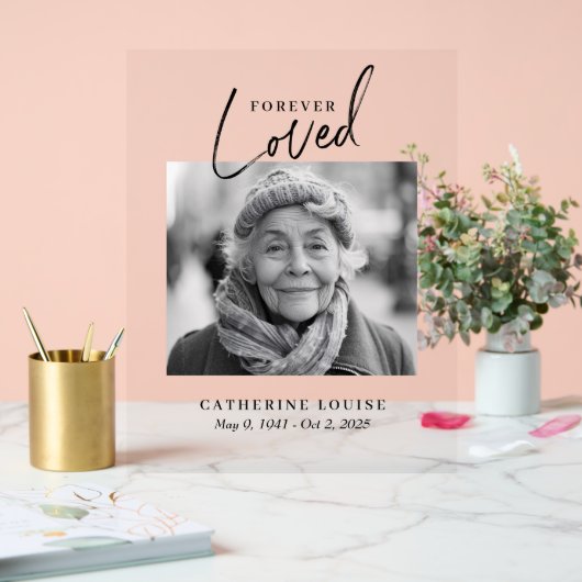 Forever Love Celebration of Life Funeral Welcome (Mariage)