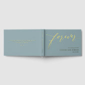 Forever Love Editable Color Foil Guestbook (Complet)