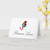 Forever Love Note Kaart (Gele Bloem)