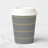 Forever Love Paper Cup Papieren Bekers (Achterkant)