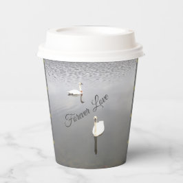 Forever Love Paper Cup Papieren Bekers