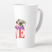 "Forever Love" Photo Mug personnalisée (Angle droit)