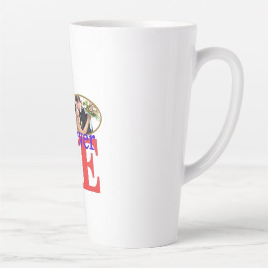 "Forever Love" Photo Mug personnalisée (Droite)