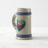 Forever Love" Photo Mug personnalisée (Devant gauche)