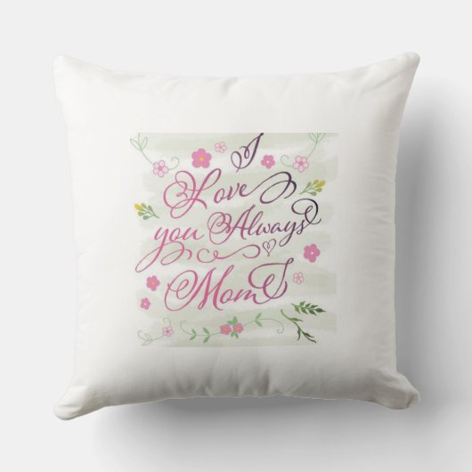 Forever Love: Sierkussen voor mama (Achterkant)