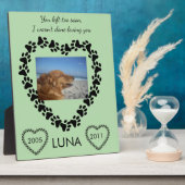 Forever Loved Lymphoma Awareness Tribute Fotoplaat (Zijkant)