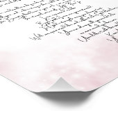 Forever Loved Soft Pink Foto Afdruk (Hoek)