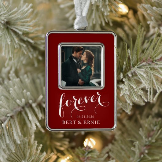 Forever Memory Vertical Framed Ornament (Boom)
