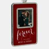 Forever Memory Vertical Framed Ornament (Rechts)