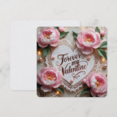 Forever Mijn Valentijn kaarten (Voorkant / Achterkant)