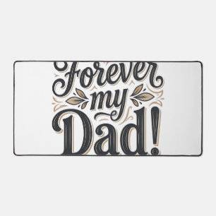 Forever My Dad Vintage Lettering Shirt Design_1 Bureaumat