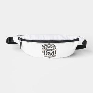 Forever My Dad Vintage Lettering Shirt Design_1 Heuptasje