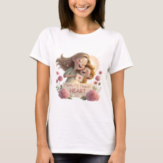 Forever My Heart - Moederdag T-shirt, Heartwar T-shirt