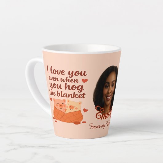 'Forever my Valentine' Latte Mug Mok (Linkerhoek)