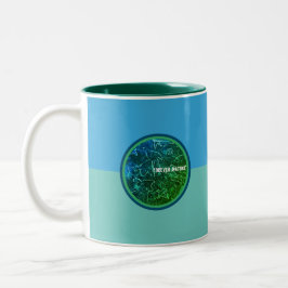 FOREVER NATURE: Tasse Tweekleurige Koffiemok