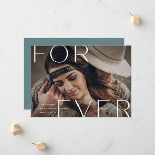 Forever Overlay Foto-Verloving Aankondiging
