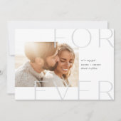 Forever Overlay | Foto-Verloving Aankondiging (Voorkant)