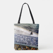 Forever Paris - Canvas tas (Achterkant)