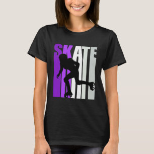 Forever Rolschaatsen Fan Inline Skater T-shirt