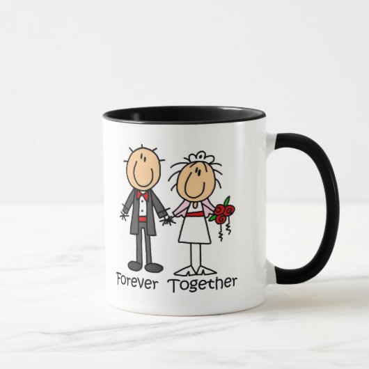 Forever Samen T-shirts en cadeaus Mok (Rechts)