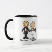 Forever Samen T-shirts en cadeaus Mok (Links)