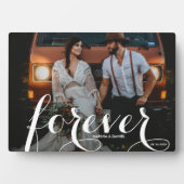 FOREVER Script Easel Achterkant Foto Fotoplaat (voorkant)