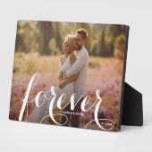 FOREVER Script Easel Back Photo Frameless Fotoplaat (Zijkant)
