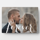 FOREVER Script Easel Back Photo Frameless Fotoplaat (voorkant)