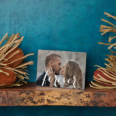 FOREVER Script Easel Back Photo Frameless Fotoplaat (Zijkant)