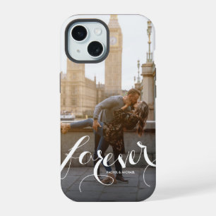 FOREVER Script Photo iPhone 15 Hoesje