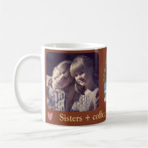 Forever Sisters – Custom Photo Coffee Mug