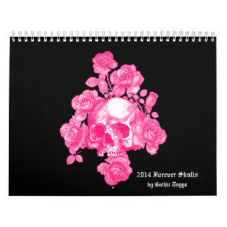 Forever Skulls Gothic Fantasy 2014 Agenda Kalender