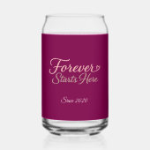 Forever Starts Here Custom Date (Recto)