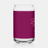 Forever Starts Here Custom Date  Blikvorm Glas (Rechts)