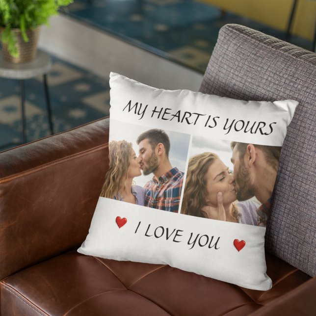 Forever Us – Coussin décoratif « Je t'aime » pour  (Créateur téléchargé)