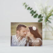 Forever US Wedding Aankondiging - Wit (Staand voorkant)