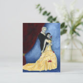 Forever vampire couple Carte postale (Debout devant)