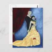 Forever vampire couple Carte postale (Devant / Derrière)