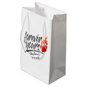 Forever Votre Nom Personnalisé Valentine | Sac Cad (Dos Angle)