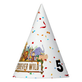 Forever Wild Birthday Party Pet Feesthoedjes