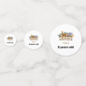 Forever Wild Birthday Table Confetti (Devant)