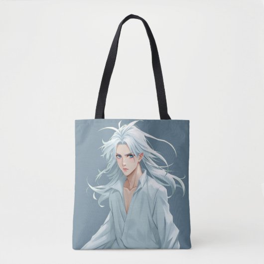 Forever Young Anime Art Canvas tas (Voorkant)