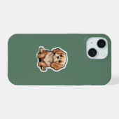 Forever Young Golden Retriever Memorial iPhone (Verso Horizontal)