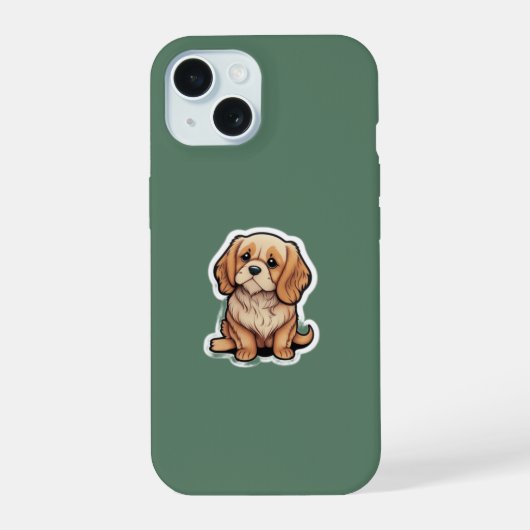 Forever Young Golden Retriever Memorial iPhone (Verso)